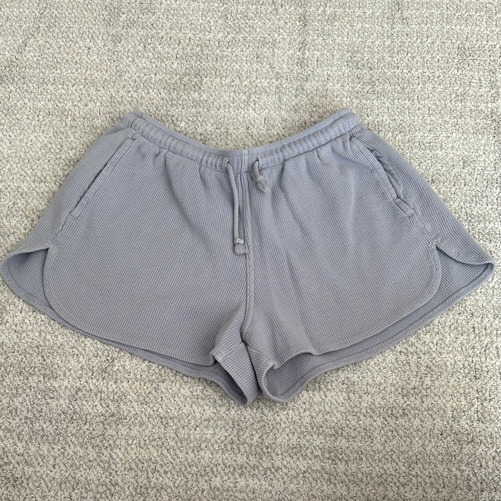 Brandy Melville Gray Athletic Shorts with Elastic Waistband